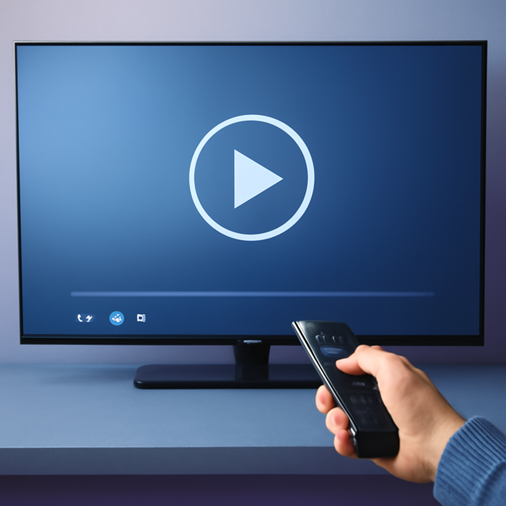 Playing a Video File in Samsung Smart TV